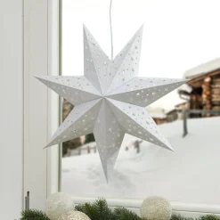 Opvallende ster Solvalla 45 cm zilver
