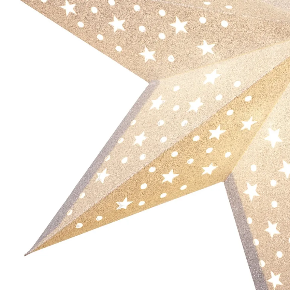 Opvallende ster Solvalla 45 cm zilver