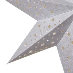 Opvallende ster Solvalla 45 cm zilver