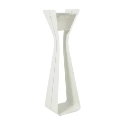 Osmoz LED lamp op zonne-energie van aluminium, 175 cm, wit