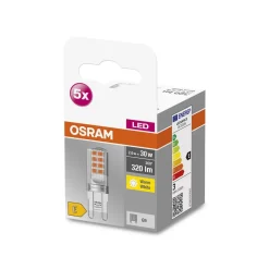 OSRAM Base PIN LED stiftlamp G9 2,6W 320lm per 5