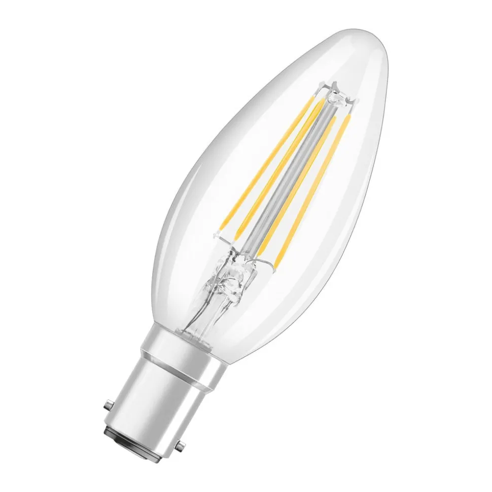 OSRAM Classic LED kaars B15d 4W 2.700K filament