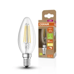 OSRAM Classic LED kaars E14 2,9W 2.700K helder dim