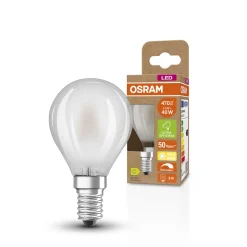 OSRAM Classic LED lamp E14 2,9W 2.700K mat dim