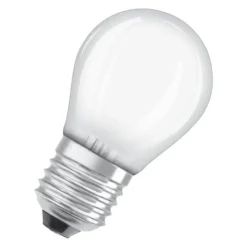 OSRAM Classic P LED lamp E27 4W 2.700K mat