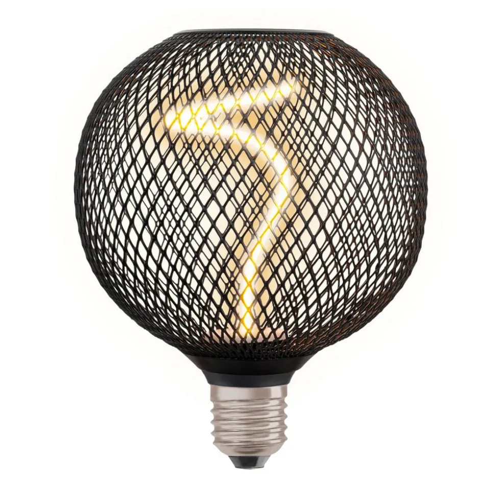 OSRAM Decor LED Spiraal Globe E27 3,5W zwart 818