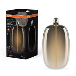 OSRAM LED Big Elipse Ovaal E27 4,8W 818 Gloeilamp rook dimbaar