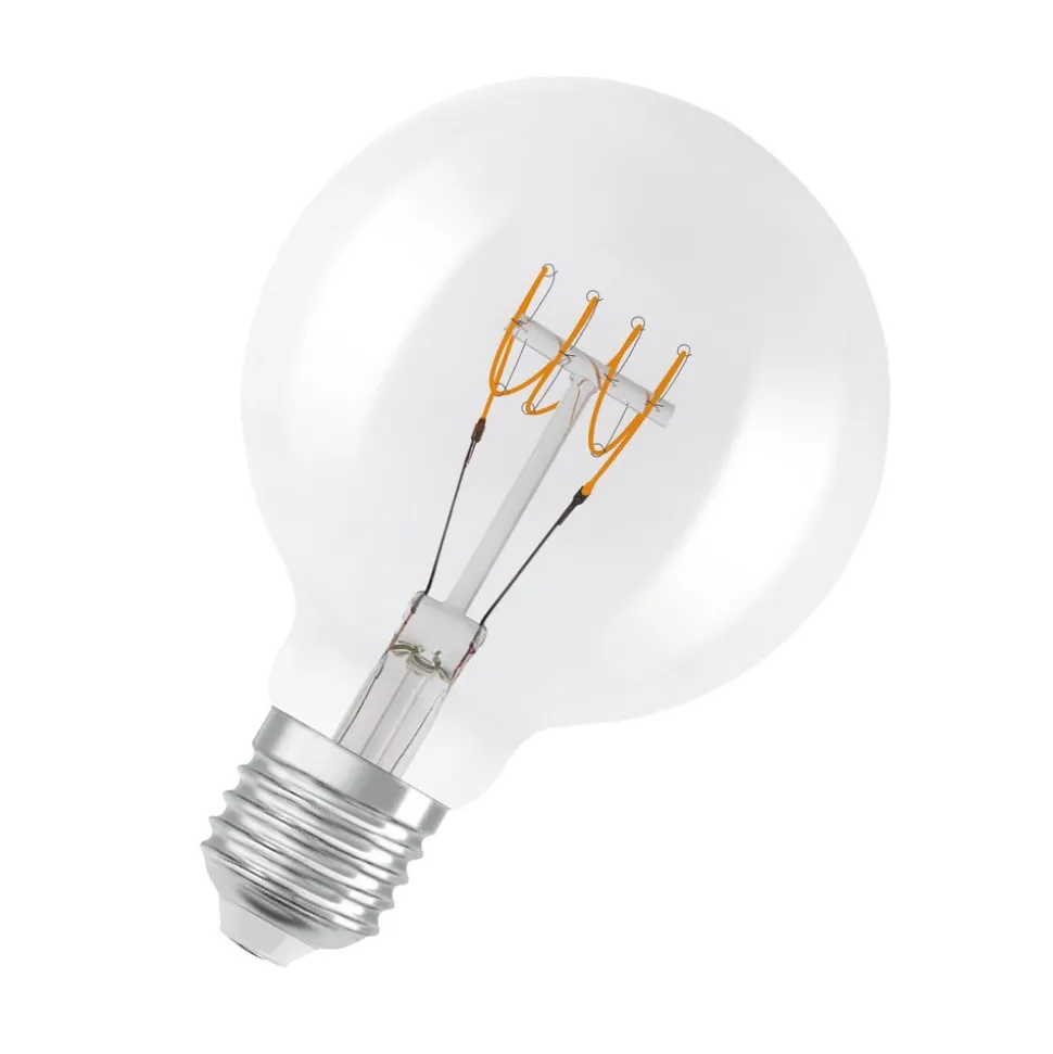 OSRAM LED bol E27 G95 4,8W 2.700K filament dim