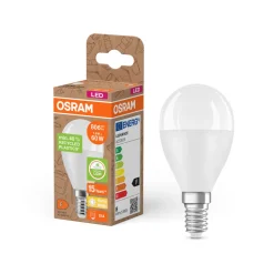 OSRAM LED Classic Star, druppel, mat, E14, 7,5 W, 2.700 K