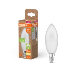 OSRAM LED Classic Star, kaars, mat, E14, 7,5 W, 2.700 K