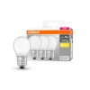 OSRAM LED druppel E27 P40 4W 2.700K 470lm mat per3