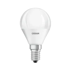 OSRAM LED druppel E14 4,9W Base P40 840 mat 3er