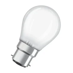 OSRAM LED druppellamp B22d 4W 2.700K mat