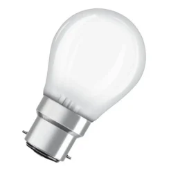 OSRAM LED druppellamp B22d 2,5W 2.700K mat