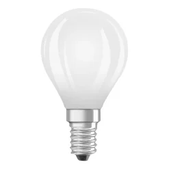 OSRAM LED druppellamp E14 4,8W mat 2.700K dimbaar