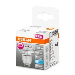 OSRAM LED glasreflectorlamp GU10 7W 940 36° dimbaar