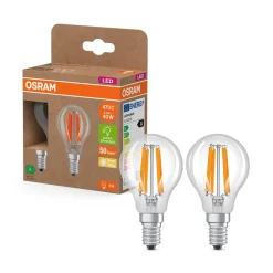 OSRAM LED gloeidraad E14 2,2W 2700K 470lm 2-pack