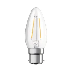 OSRAM LED kaars B22d Classic 827 4,8W helder