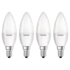 OSRAM LED kaars E14 Base Retro 4,9W 4er 4.000K