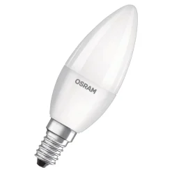 OSRAM LED kaars E14 Base Retro 4,9W per 4 2.700K