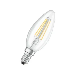 OSRAM LED kaars E14 4W filament 4.000K 470lm per 3