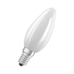 OSRAM LED kaars mat E14 2,2W 827 EEK A 3-pack