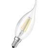 OSRAM LED kaarslamp E14 4W 2.700K windstoot