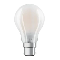 OSRAM LED lamp B22d Classic 827 6,5W 2per pak mat