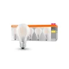 OSRAM LED lamp Classic E27 7W 2.700K 806lm per 5