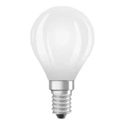 OSRAM LED lamp druppel E14 1,2W mat 4000K 255lm