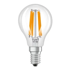 OSRAM LED lamp druppel E14 1,2W filament 2700K 255lm