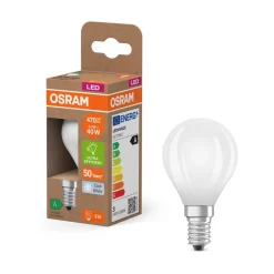 OSRAM LED lamp druppelmat E14 2,2W 4000K 470lm