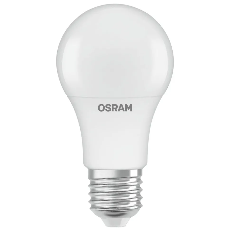 OSRAM LED lamp, E27, 4,9 W, opaal, daglichtsensor