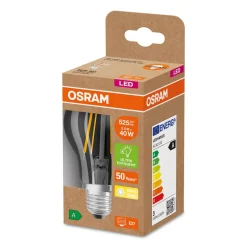 OSRAM LED lamp E27 A60 2,5W 525lm 3.000K helder