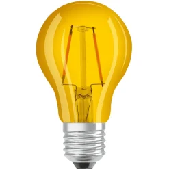 OSRAM LED lamp E27 Star Décor Cla A 2,5W, geel