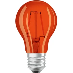 OSRAM LED lamp E27 Star Décor Cla A 2,5W, oranje