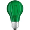 OSRAM LED lamp E27 Star Décor Cla A 2,5W, groen