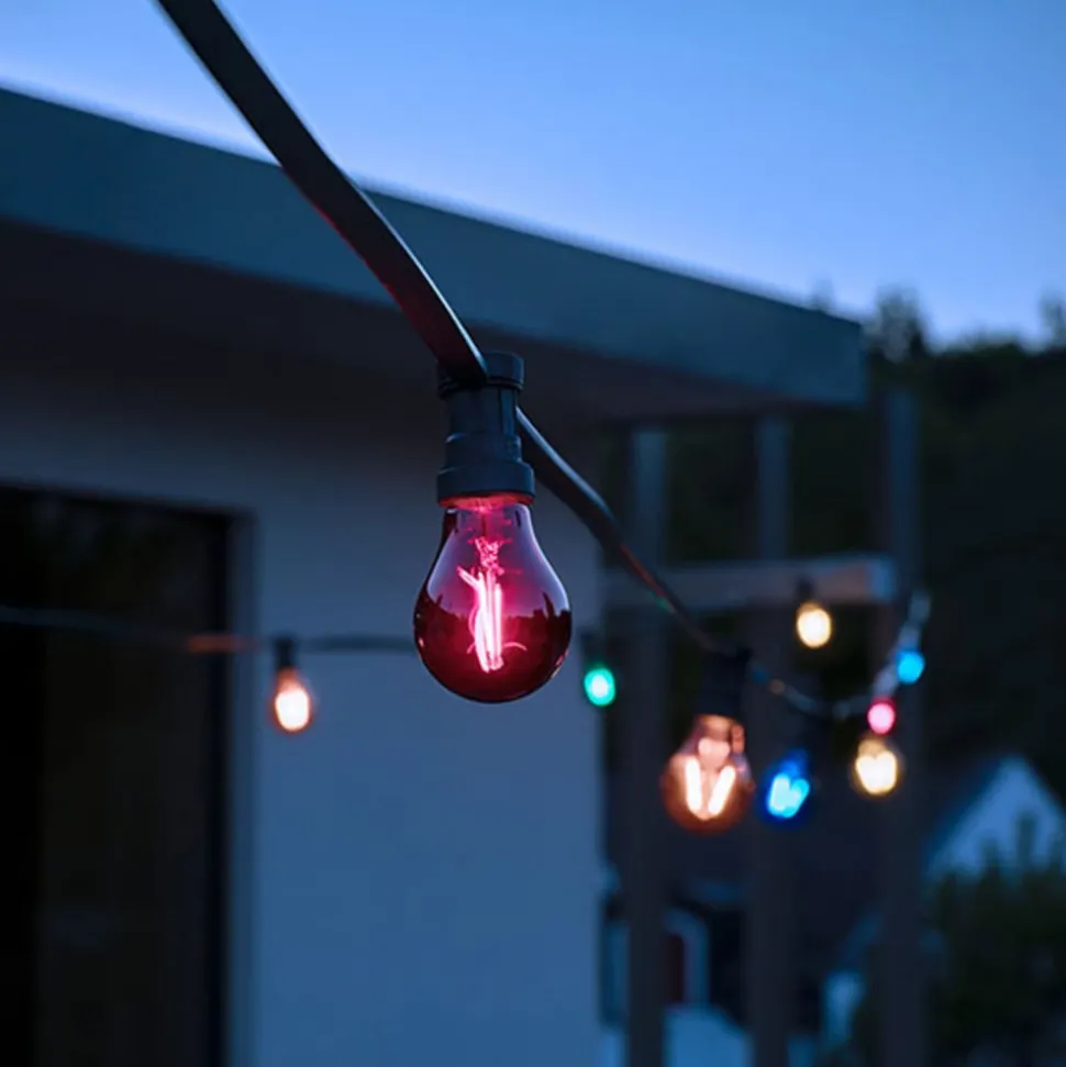 OSRAM LED lamp E27 Star Décor Cla A 2,5W, groen