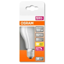 OSRAM LED lamp E27 Superstar 11W mat 2.700K