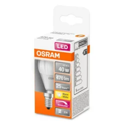 OSRAM LED lamp E14 4,5W 827 Superstar mat dimb.