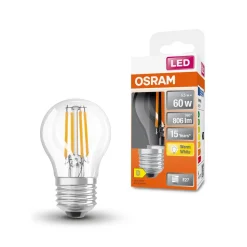 OSRAM LED lamp E27 5,5W Classic P 2.700K helder