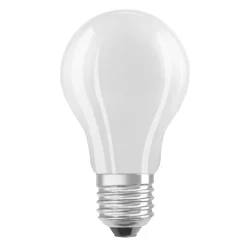 OSRAM LED lamp E27 5W mat 2.700K 1055lm 2er