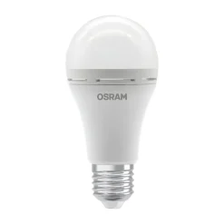 OSRAM LED lamp E27 8W mat 2700K oplaadbare accu noodverlichting