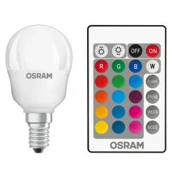 OSRAM LED lamp E14 4,2W Star+ Druppel remote