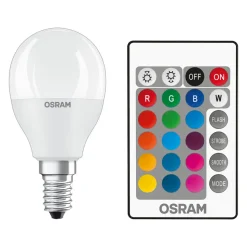 OSRAM LED lamp E14 4,9W Star+ druppelmat Afstandsbediening