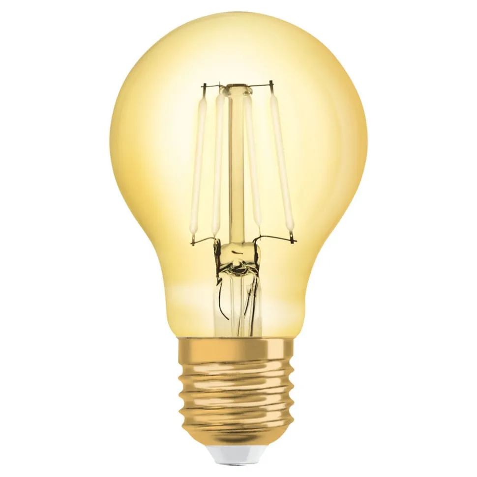 OSRAM LED lamp E27 8W vintage filament 825 goud