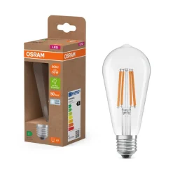 OSRAM LED lamp Edison E27 3.8W Filament 4.000K