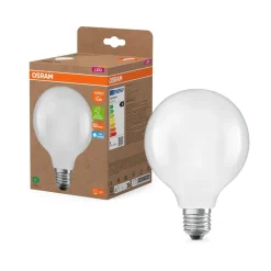 OSRAM LED lamp Globe G95 E27 5W mat 6.500K
