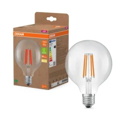 OSRAM LED lamp Globe G95 E27 5W Filament 2.700K