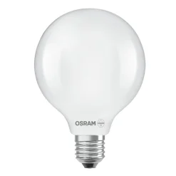 OSRAM LED lamp Globe G125 E27 7,2W mat 6.500K
